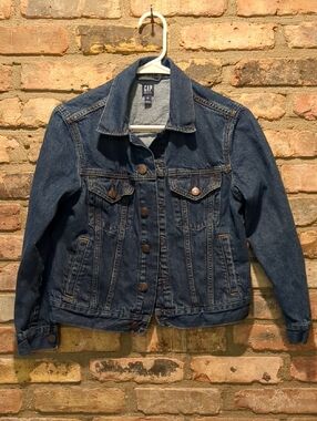 GAP Kids Boys Girls Denim Jean Jacket, Size 12